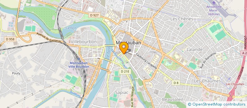 localisation de l'entreprise VDM  MONTAUBAN