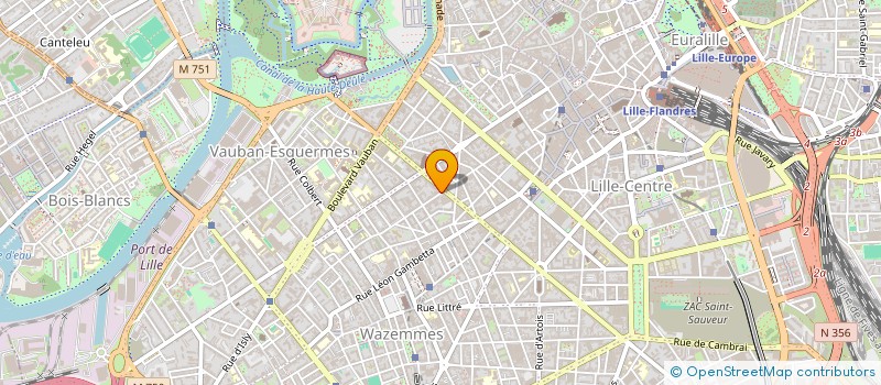 localisation de l'entreprise VDM à LILLE