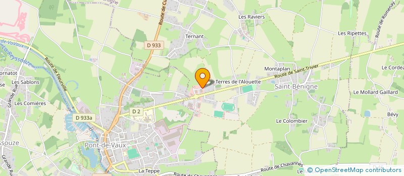 localisation de l'entreprise VDM à SAINT-BENIGNE