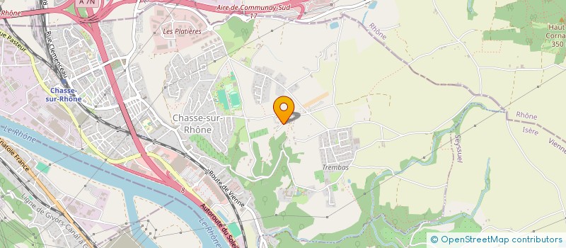 localisation de l'entreprise VDM DISCOUNT  CHASSE-SUR-RHONE