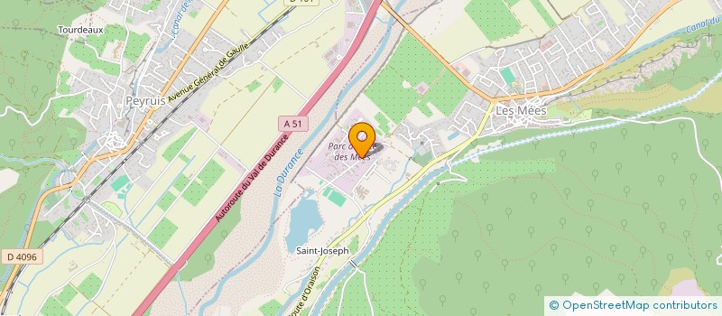 localisation de l'entreprise VDM-TP  LES MEES