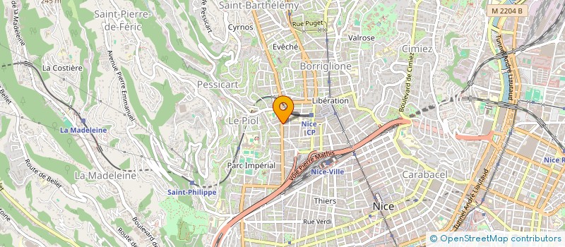 localisation de l'entreprise VDMG à NICE