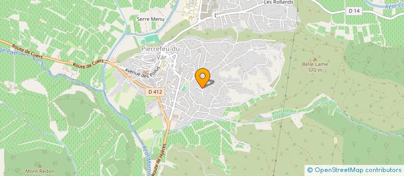 localisation de l'entreprise VDMH  PIERREFEU-DU-VAR