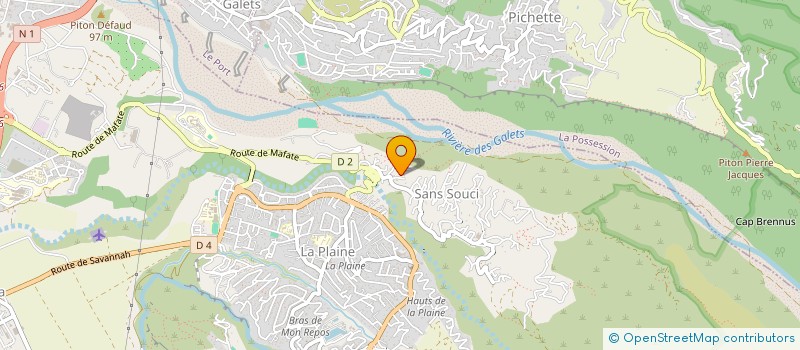 localisation de l'entreprise VDMLE INVEST 974 à SAINT-PAUL