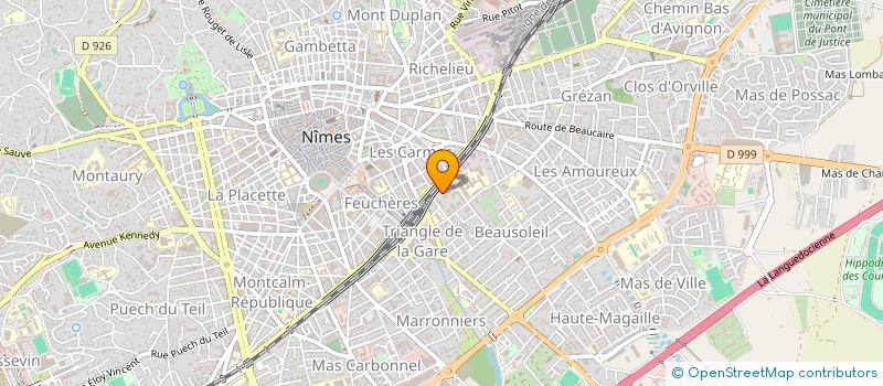 localisation de l'entreprise VDN à NIMES