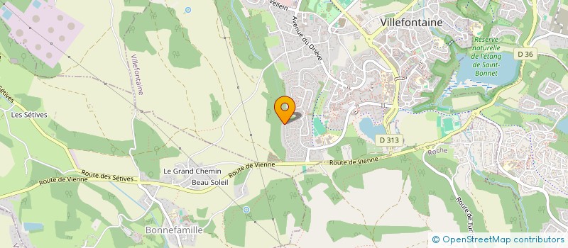 localisation de l'entreprise VDN  VILLEFONTAINE