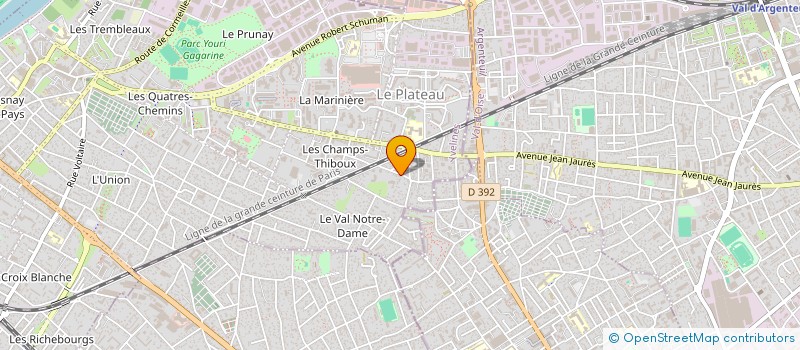 localisation de l'entreprise VDN DIFFUSION à SARTROUVILLE