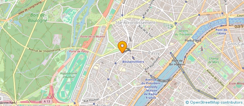 localisation de l'entreprise VDNF  PARIS