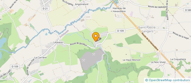 localisation de l'entreprise VDP 3.0.  SAINT-PIERRE-LANGERS