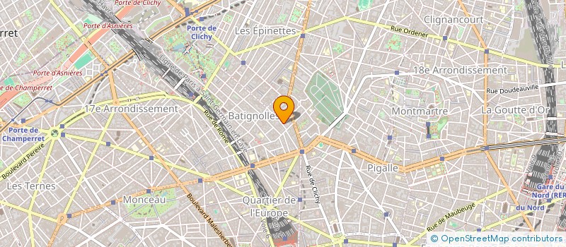 localisation de l'entreprise VDP 5157  PARIS