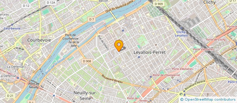 localisation de l'entreprise VDP CONSEILS à NEUILLY-SUR-SEINE