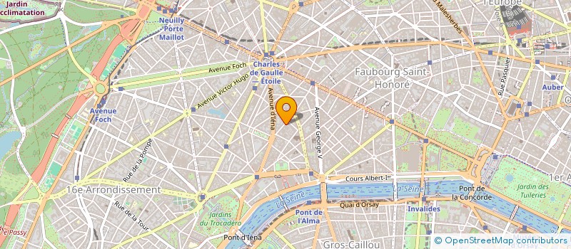 localisation de l'entreprise VDP GESTION à PARIS