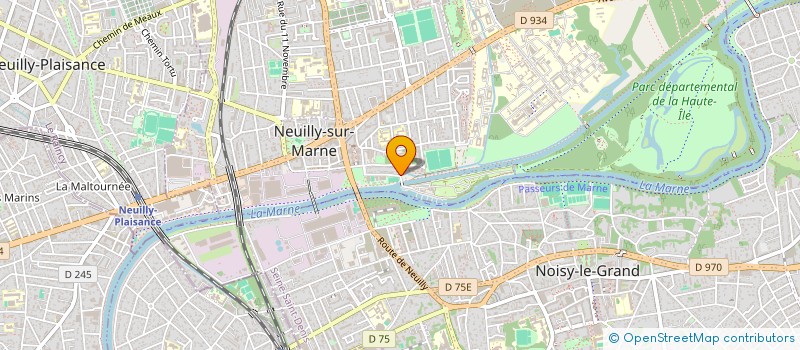 localisation de l'entreprise VDP INVEST à NEUILLY-SUR-MARNE