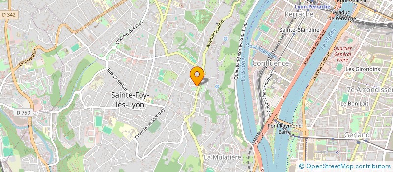 localisation de l'entreprise VDR FINANCE  SAINTE-FOY-LES-LYON