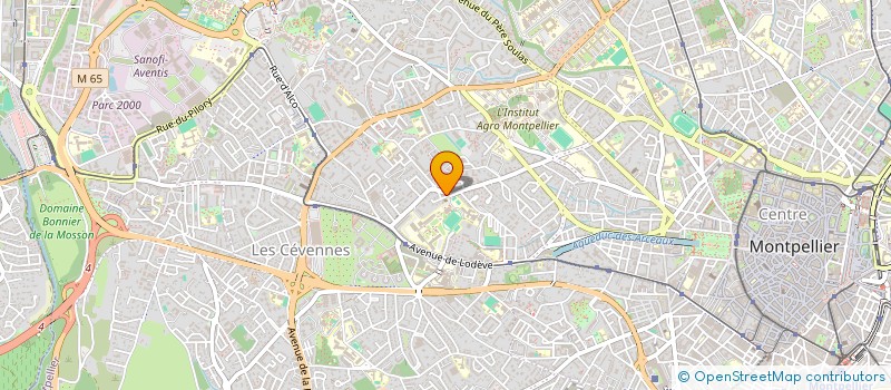 localisation de l'entreprise VDS à MONTPELLIER