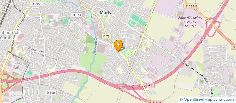 localisation de l'entreprise VDS à MARLY