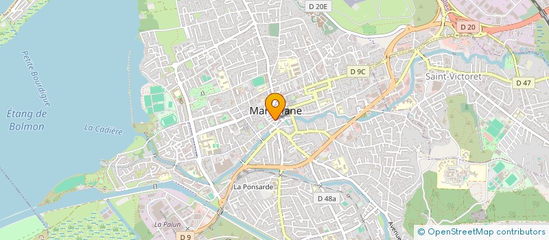 localisation de l'entreprise VDS  MARIGNANE