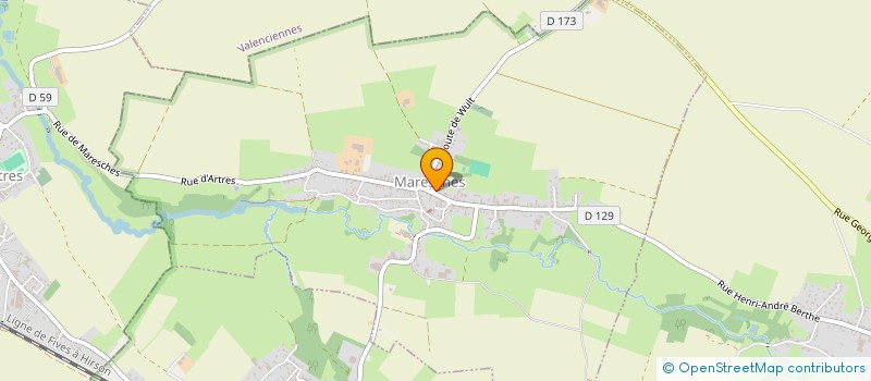 localisation de l'entreprise VDS DENIS 1 à MARESCHES
