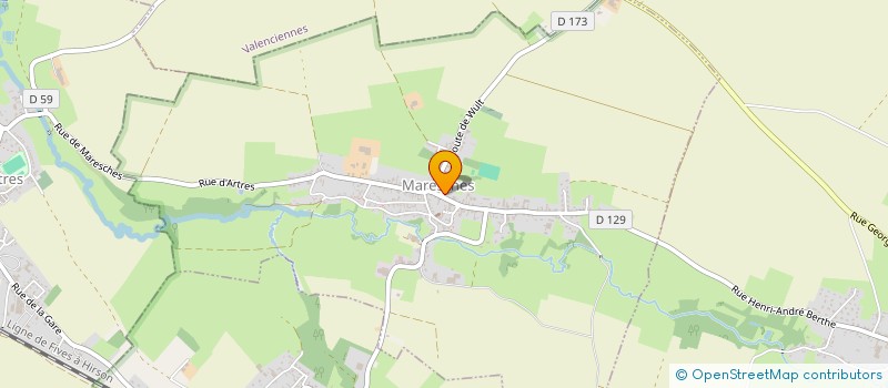 localisation de l'entreprise VDS DENIS 3 à MARESCHES