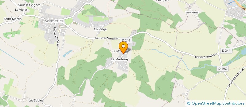 localisation de l'entreprise VDS INDUSTRY  MOIDIEU-DETOURBE