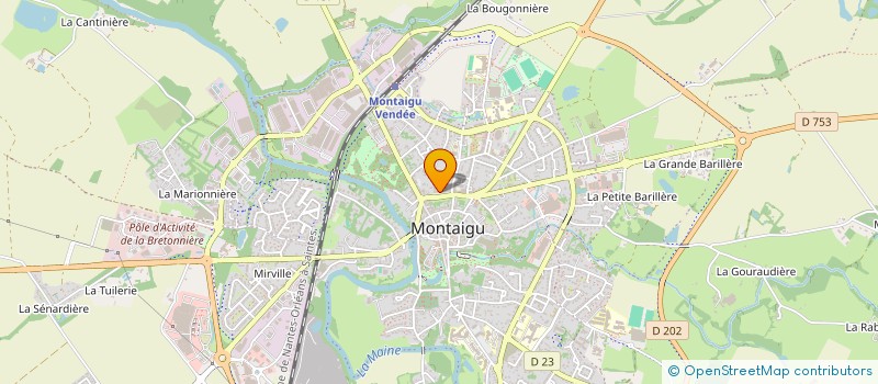 localisation de l'entreprise VDS PRESSING à MONTAIGU-VENDEE