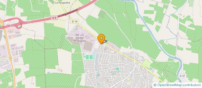 localisation de l'entreprise VDS PRODUCTIONS  SAUVIAN