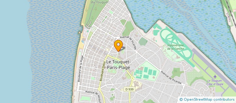 localisation de l'entreprise VDSL à LE TOUQUET-PARIS-PLAGE