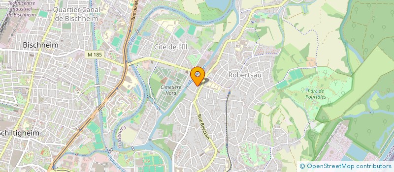 localisation de l'entreprise VDSL INVEST  STRASBOURG