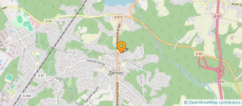localisation de l'entreprise VDSO à TARNOS