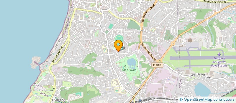 localisation de l'entreprise VDU à BIARRITZ