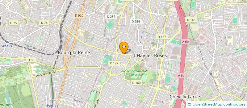 localisation de l'entreprise VDURUY  L'HAY-LES-ROSES