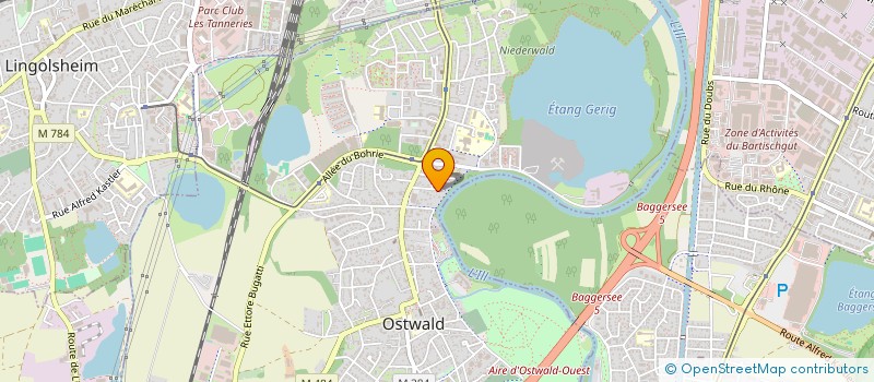 localisation de l'entreprise VDZ CONSEILS  ILLKIRCH-GRAFFENSTADEN