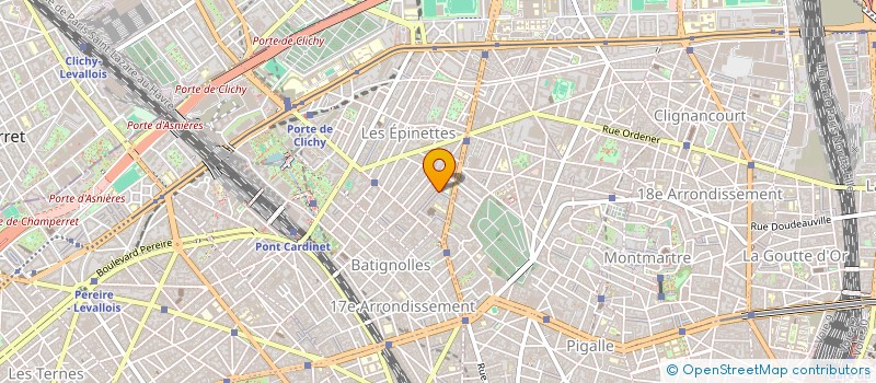 localisation de l'entreprise VE  PARIS