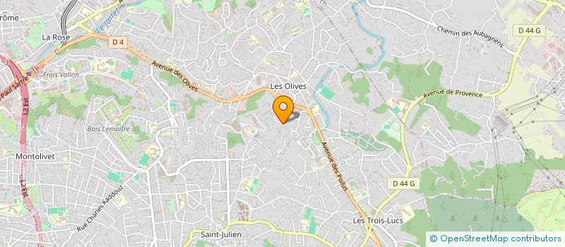 localisation de l'entreprise VE.C.A (VINCENT ESPIE CHRISTOPHE ANTON) à MARSEILLE