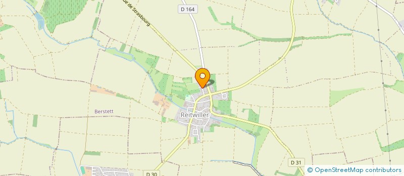 localisation de l'entreprise VE CONSEILS  BERSTETT