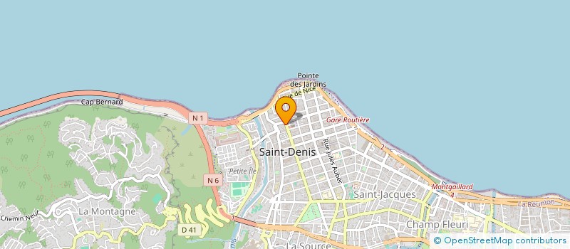 localisation de l'entreprise VE-DIS à SAINT-DENIS