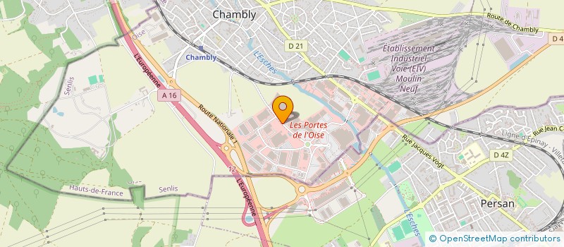 localisation de l'entreprise VE GLOBAL  CHAMBLY