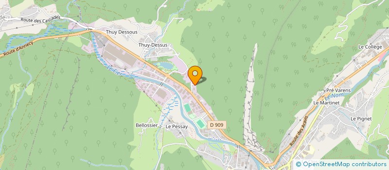 localisation de l'entreprise VE LA LEA à THONES