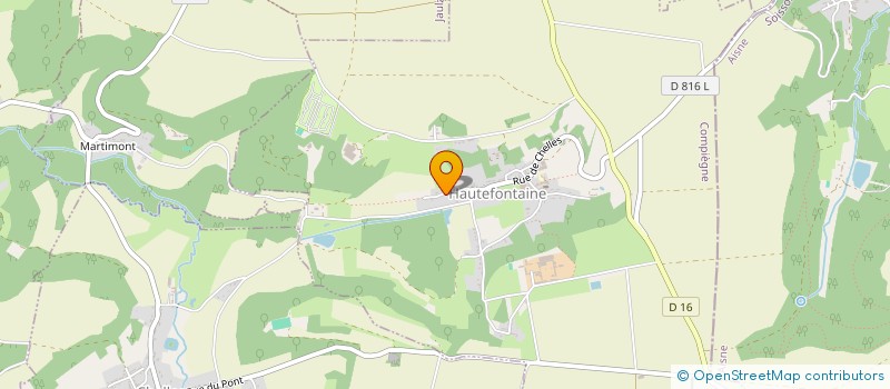 localisation de l'entreprise VE.OR CONSULTING  HAUTEFONTAINE