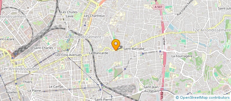 localisation de l'entreprise VE-PROD  MARSEILLE