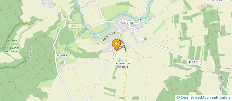 localisation de l'entreprise VE-RO à ROUVRES
