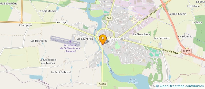 localisation de l'entreprise VEAL à OMBREE D'ANJOU