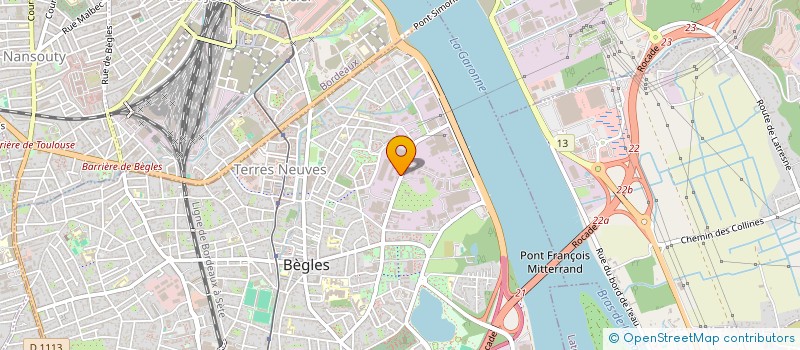localisation de l'entreprise VEALS MENUISERIE à BEGLES
