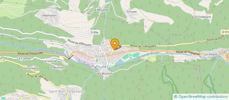 localisation de l'entreprise VEAR CHARPENTE ET RENOVATION à BOZEL
