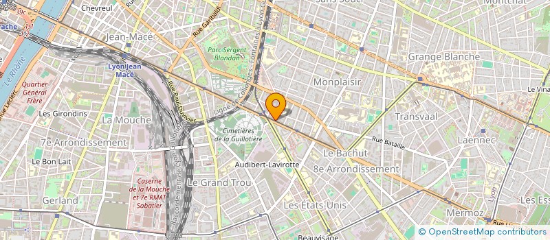 localisation de l'entreprise VEASNA  LYON