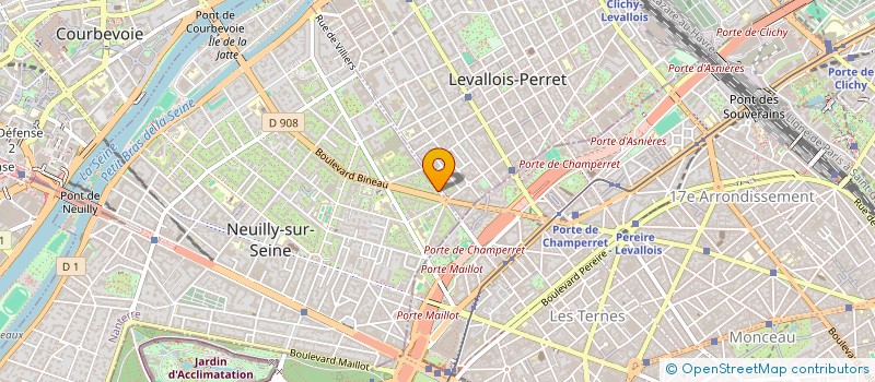 localisation de l'entreprise VEASY CONTROLE à NEUILLY-SUR-SEINE