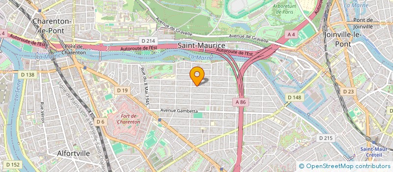 localisation de l'entreprise VEATA  MAISONS-ALFORT