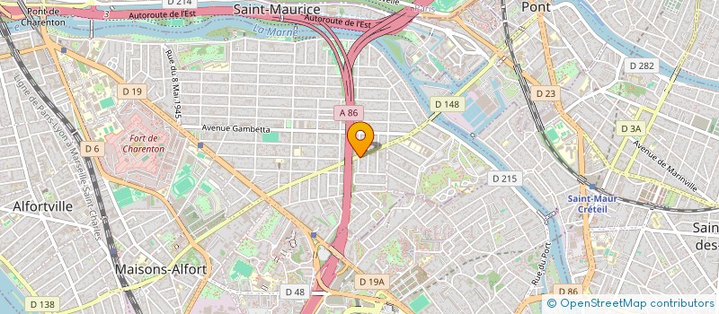 localisation de l'entreprise VEB SCI à MAISONS-ALFORT