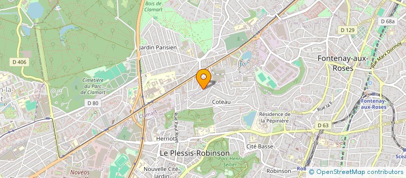localisation de l'entreprise VEBB65 à LE PLESSIS-ROBINSON