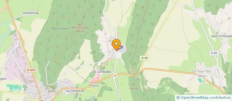 localisation de l'entreprise VEBEL  PLAISIA